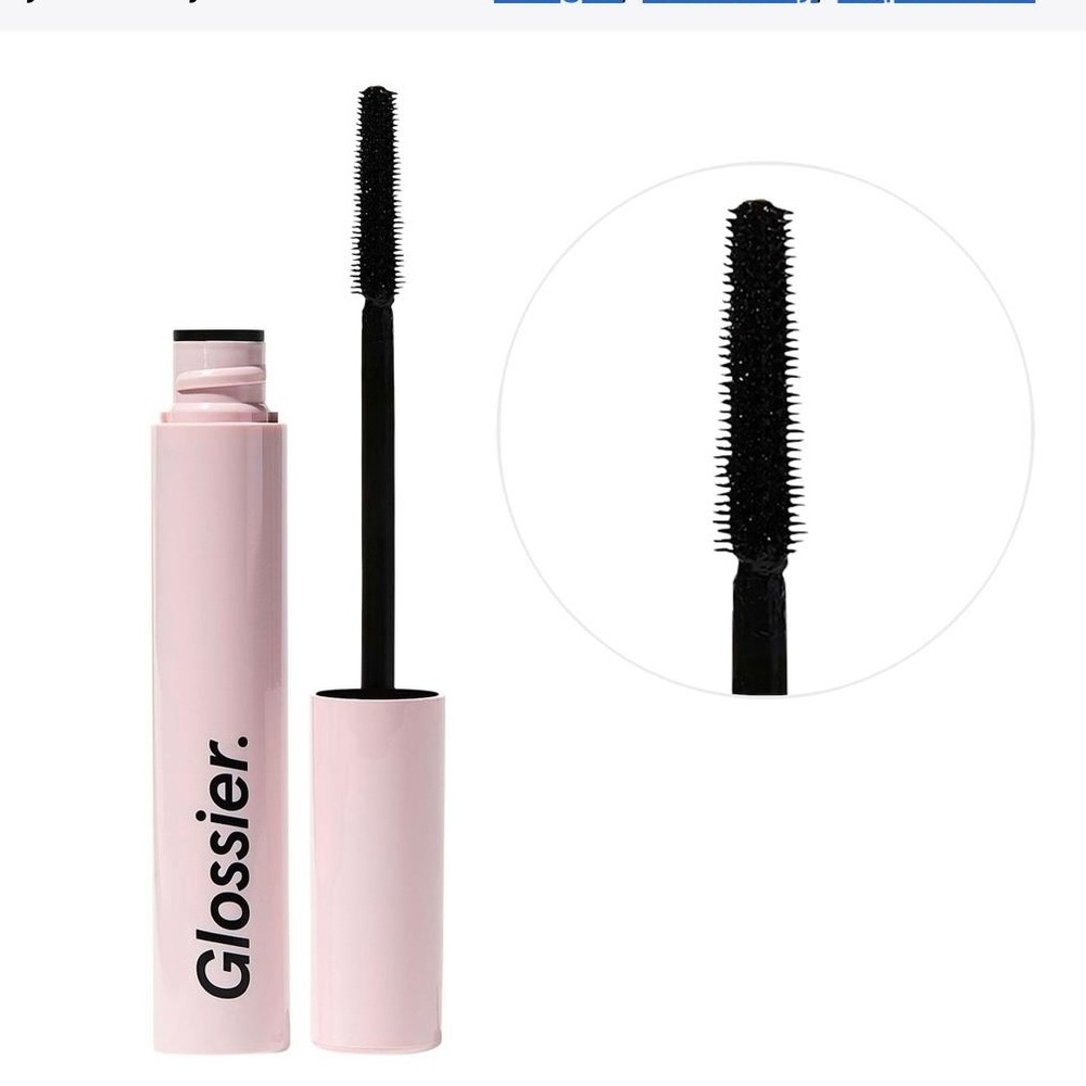 Glossier Pink Tube Mascara with Black Wand